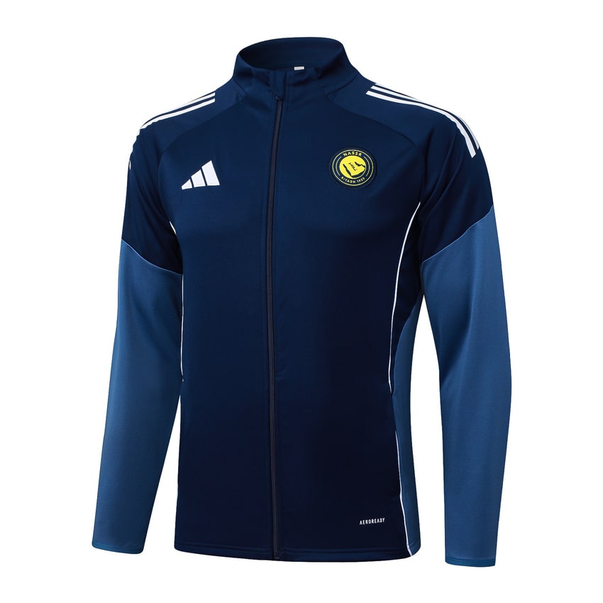 Survetement Al Nassr Veste 2025 2026 Bleu Sombre