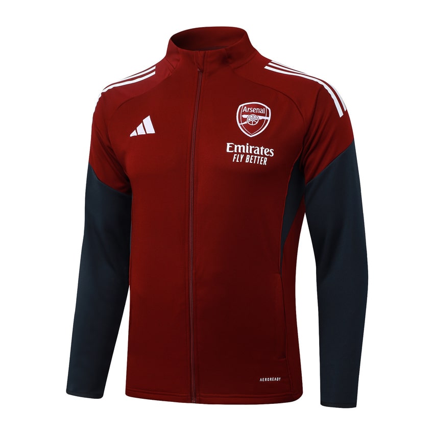 Survetement Arsenal Veste 2025 2026 Rouge Bleu