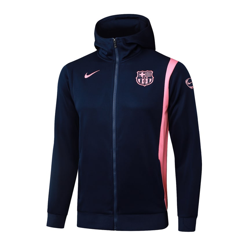 Survetement Barca Sweat 2025 2026 Bleu Rose