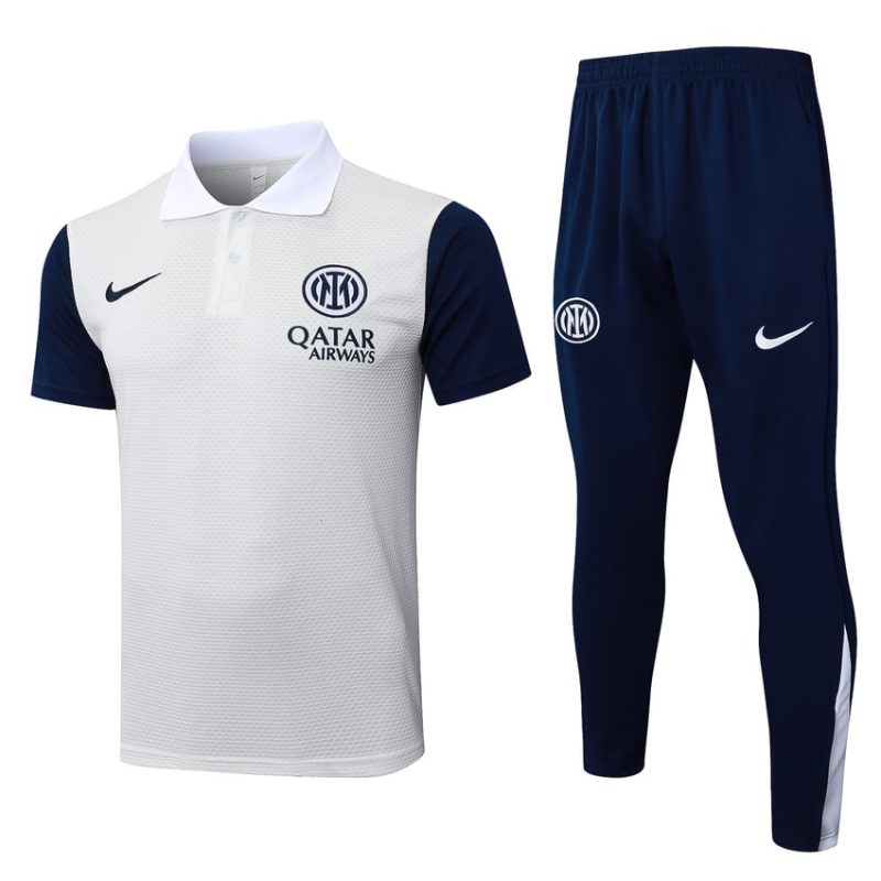 Survetement Inter Milan Polo 2025 2026 Blanc
