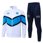 Survetement Naples Veste 2025 2026 Blanc Bleu