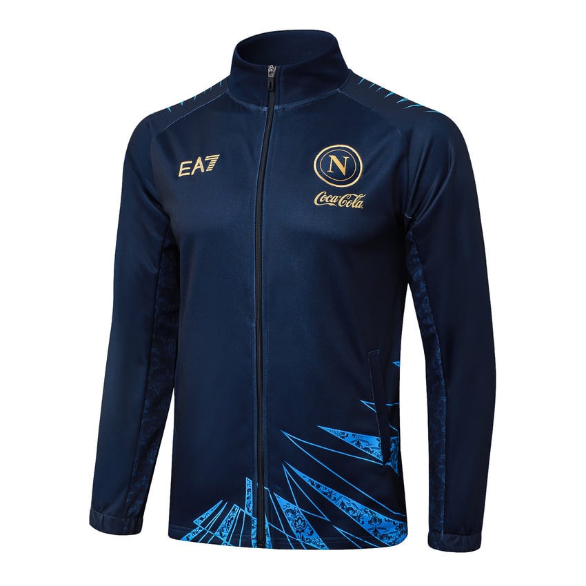 Survetement Naples Veste 2025 2026 Bleu Sombre