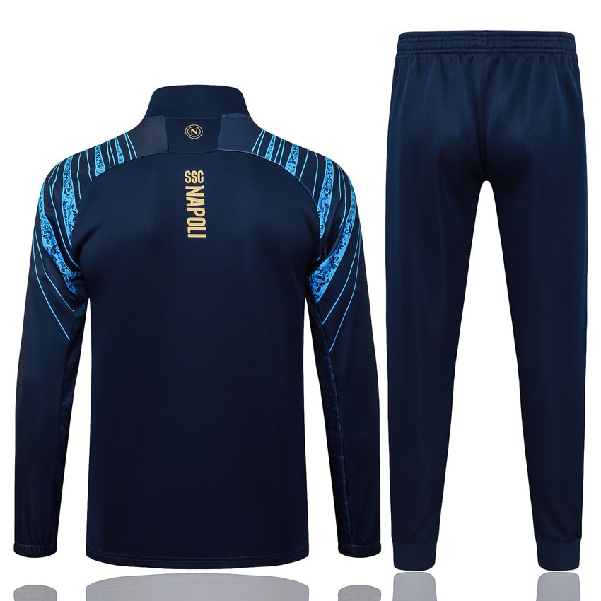 Survetement Naples Veste 2025 2026 Bleu Sombre