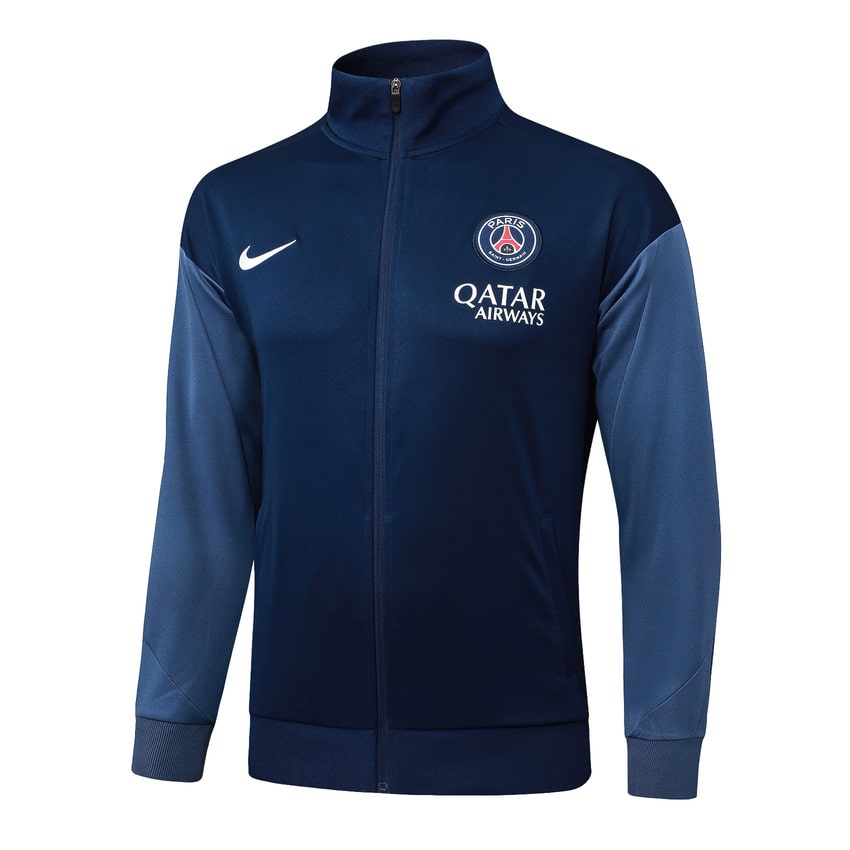 Survetement PSG Veste 2025 2026 Bleu Sombre