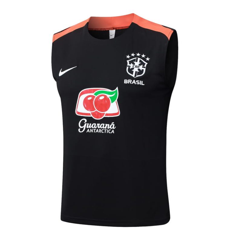 Debardeur Short Bresil 2025 2026 Noir (2) Debardeur Short Bresil 2025 2026 Noir