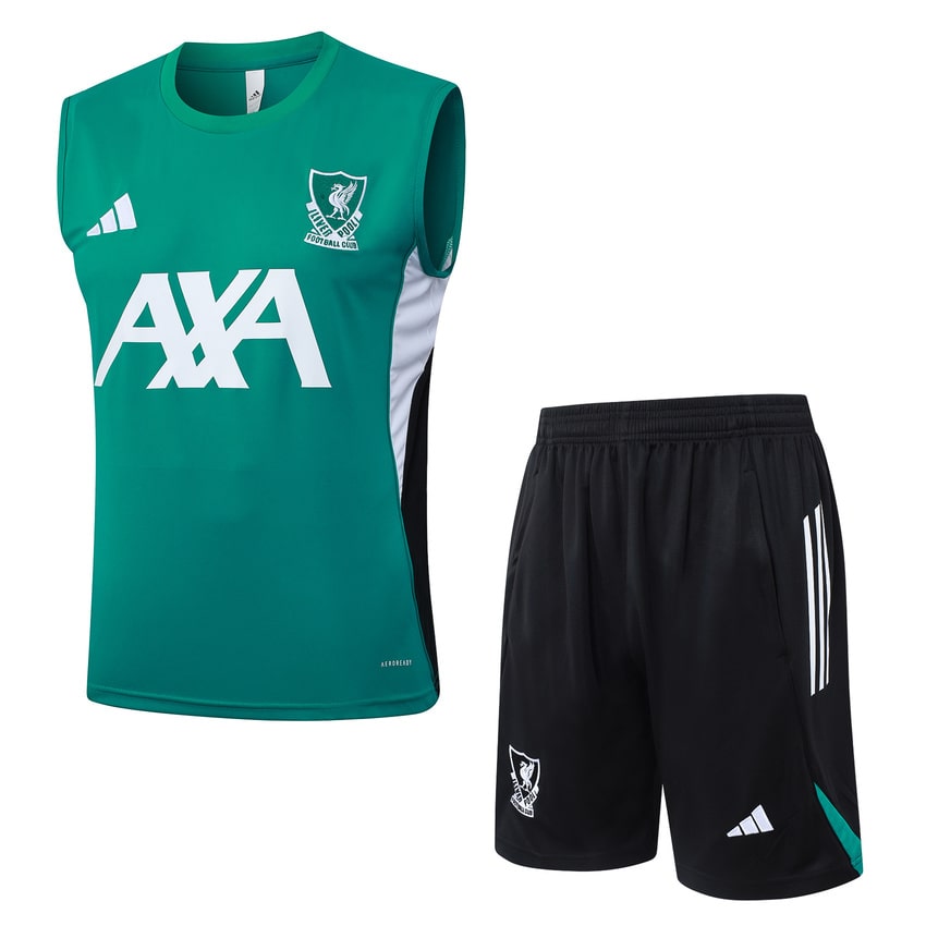 Debardeur Short Liverpool 2025 2026 Vert Noir