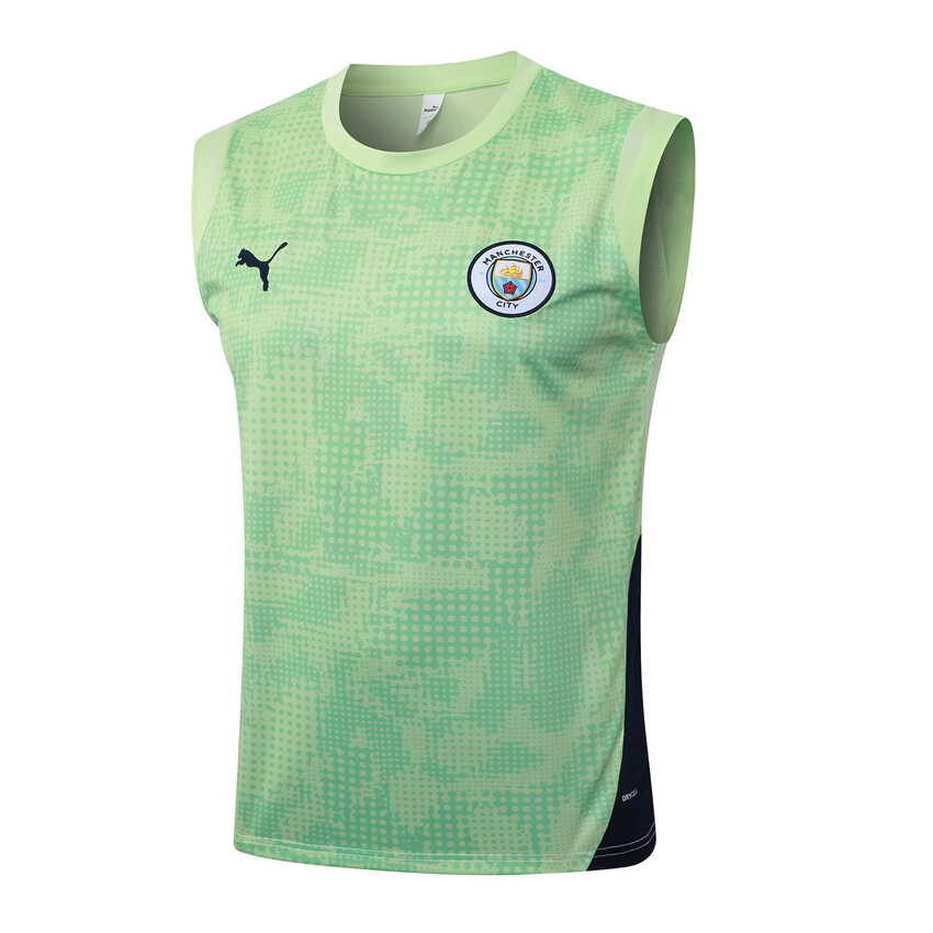 Debardeur Short Manchester City 2025 2026 Vert (3) Debardeur Short Manchester City 2025 2026 Vert