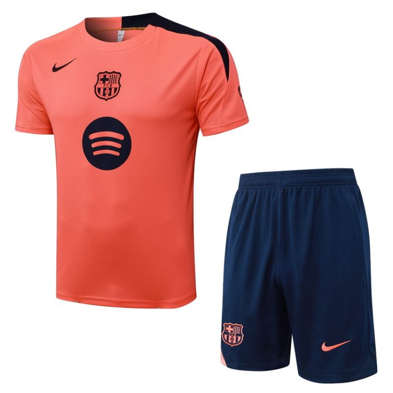 Ensemble Maillot Short Barca 2025 2026 Orange (1) Ensemble Maillot Short Barca 2025 2026 Orange
