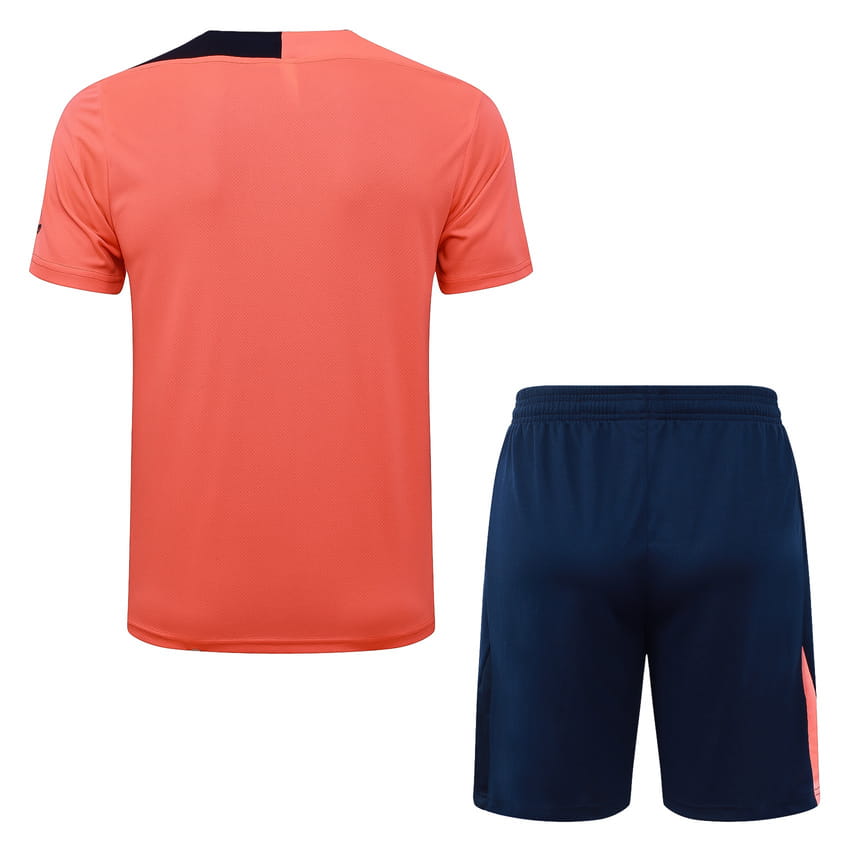 Ensemble Maillot Short Barca 2025 2026 Orange (3) Ensemble Maillot Short Barca 2025 2026 Orange