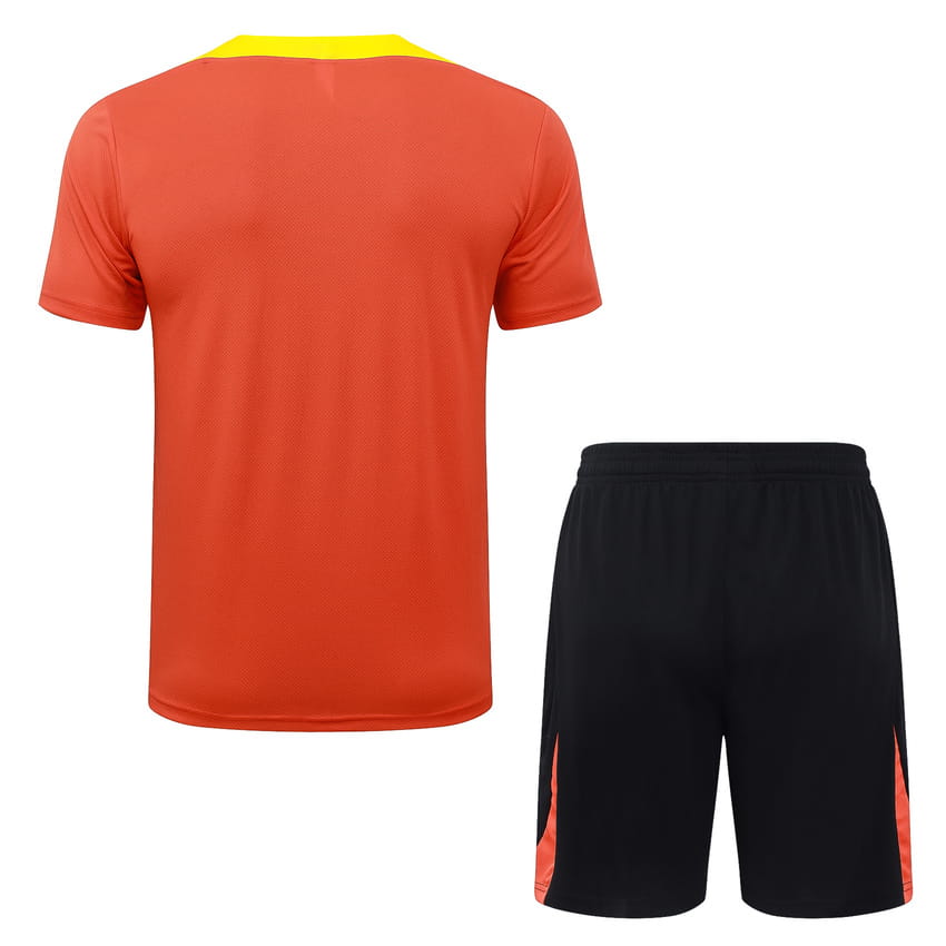 Ensemble Maillot Short Bresil 2025 2026 Orange (2) Ensemble Maillot Short Bresil 2025 2026 Orange