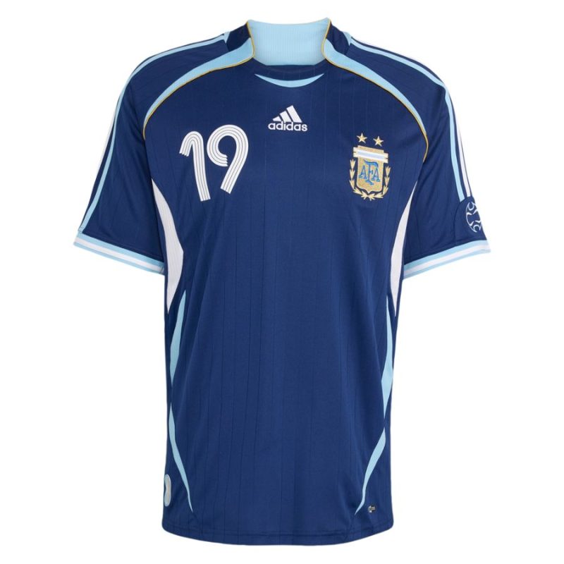 Maillot Adidas Argentine Exterieure 2006 Messi (2) Maillot Adidas Argentine Exterieure 2006 Messi (2)