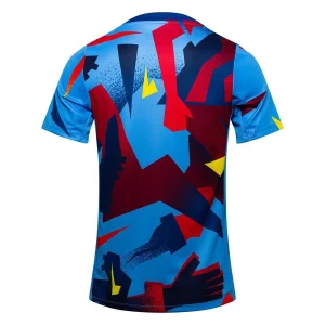 เสื้อแข่งชุดที่สี่ของ Barcelona Training Academy สีน้ำเงิน (2)