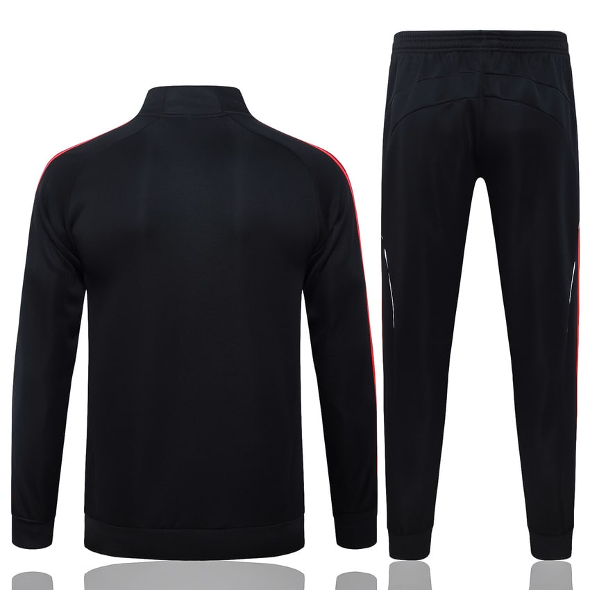 Survetement Liverpool Veste 2025 2026 Noir Rouge