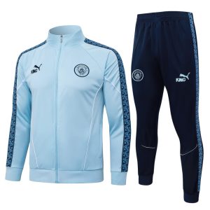 Survetement Manchester City Veste 2025 2026 Bleu Clair