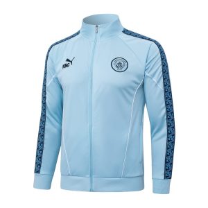 Survetement Manchester City Veste 2025 2026 Bleu Clair