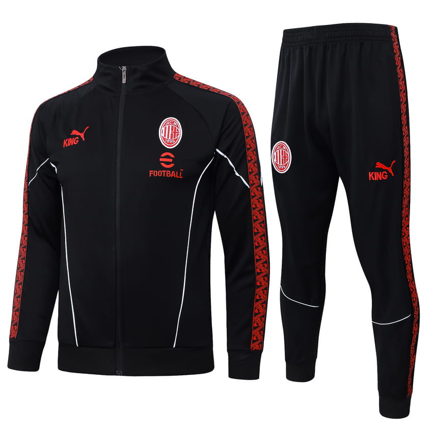 Survetement Milan AC Veste 2025 2026 Noir