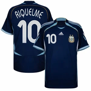 Maillot Argentine Adidas Exterieur 2006 Riquelme (1)