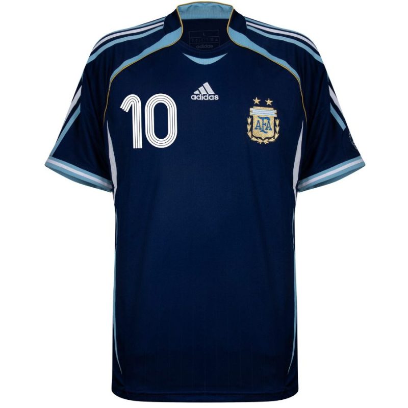 Maillot Argentine Adidas Exterieur 2006 Riquelme (2) Maillot Argentine Adidas Exterieur 2006 Riquelme (2)