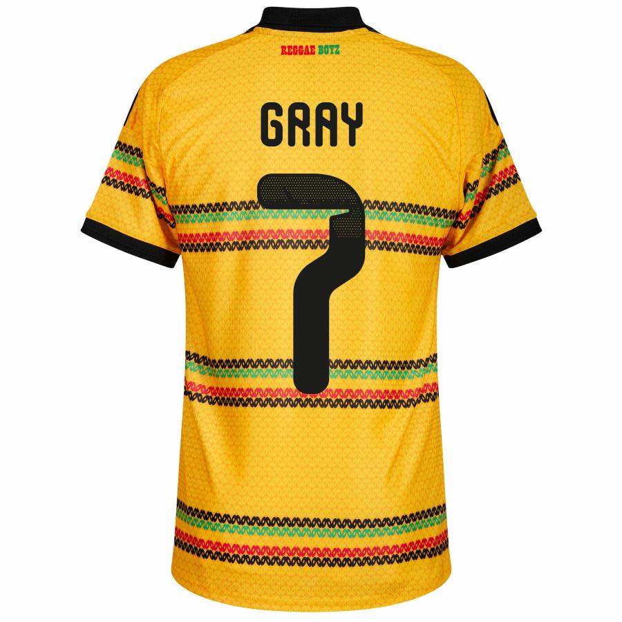 Maillot Jamaique Domicile 2026 2027 Gray (2) Maillot Jamaique Domicile 2026 2027 Gray (2)