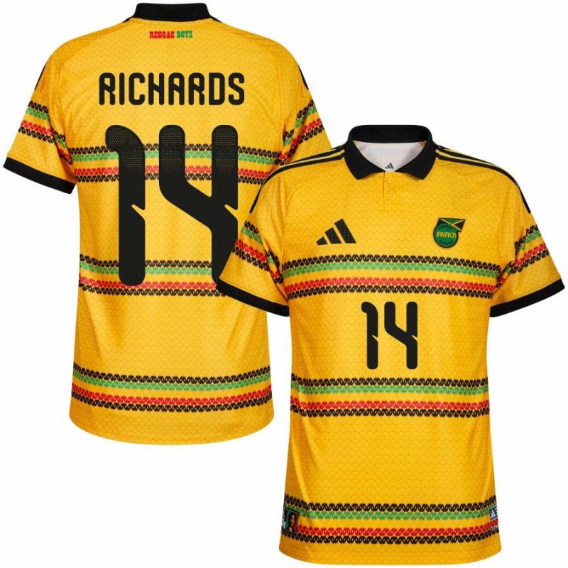Maillot Jamaique Domicile 2026 2027 Richards (1) Maillot Jamaique Domicile 2026 2027 Richards (1)