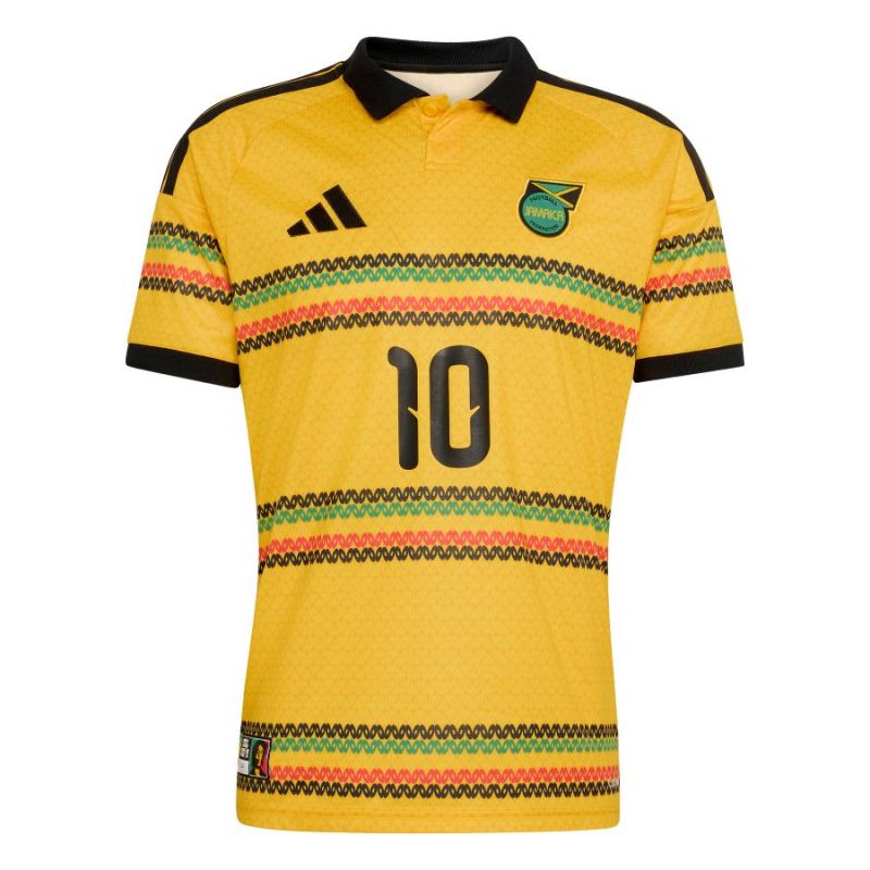 Maillot Jamaique Domicile 2026 Bob Marley 10 (2) Maillot Jamaique Domicile 2026 Bob Marley 10 (2)