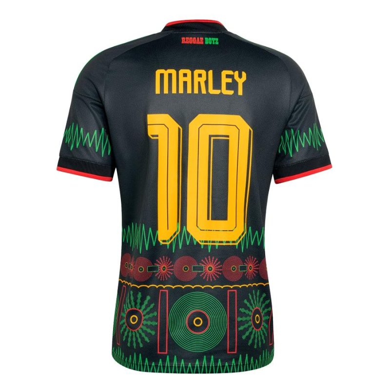 Maillot Jamaique Exterieur 2026 Bob Marley 10 (3) Maillot Jamaique Exterieur 2026 Bob Marley 10 (3)