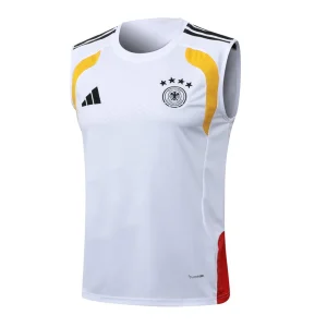 Debardeur Short Allemagne 2026 2027 Blanc Rouge