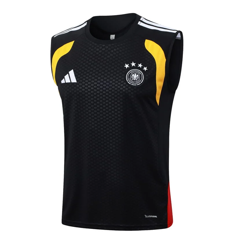 Debardeur Short Allemagne 2026 2027 Noir Rouge