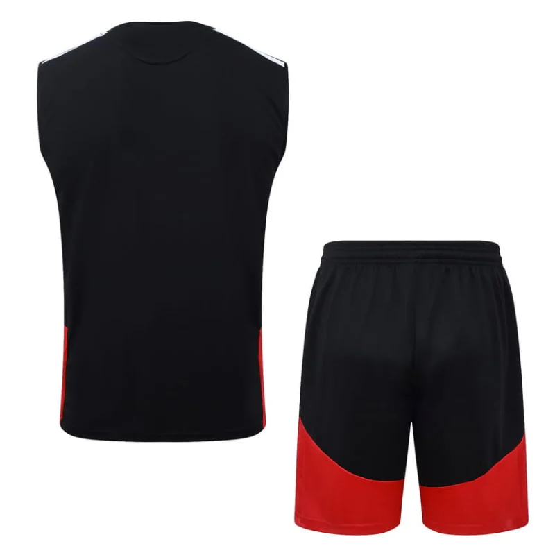 Debardeur Short Allemagne 2026 2027 Noir Rouge (4) Debardeur Short Allemagne 2026 2027 Noir Rouge