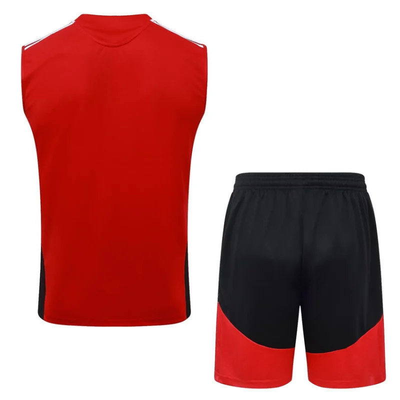 Debardeur Short Allemagne 2026 2027 Rouge Noir (3) Debardeur Short Allemagne 2026 2027 Rouge Noir
