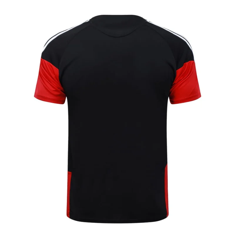 Ensemble Maillot Short Allemagne 2026 2027 Noir Rouge (2) Ensemble Maillot Short Allemagne 2026 2027 Noir Rouge
