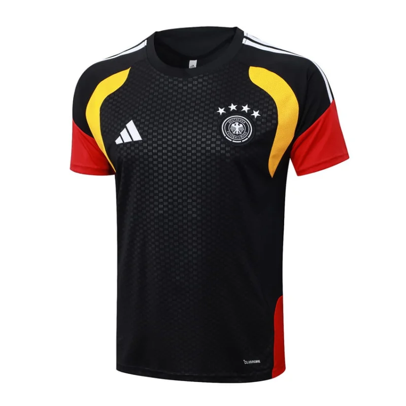Ensemble Maillot Short Allemagne 2026 2027 Noir Rouge (4) Ensemble Maillot Short Allemagne 2026 2027 Noir Rouge