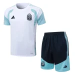 Ensemble Maillot Short Argentine 2026 2027 Blanc Bleu