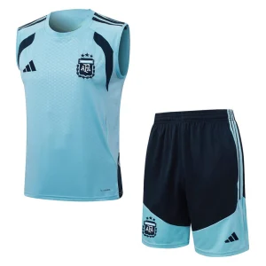 Debardeur Short Argentine 2026 2027 Bleu Ciel