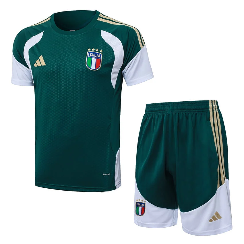 Ensemble Maillot Short Italie 2026 2027 Vert