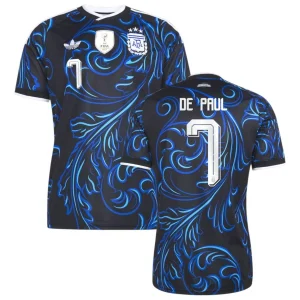 Maillot Argentine Exterieur 2026 2027 De Paul