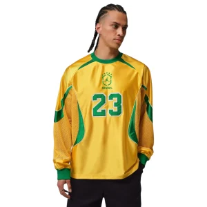 Maillot Bresil Gardien Coupe du Monde 2026 Jaune (1)