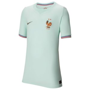 Maillot Enfant Equipe de France Vert Coupe du Monde 2026 (1)