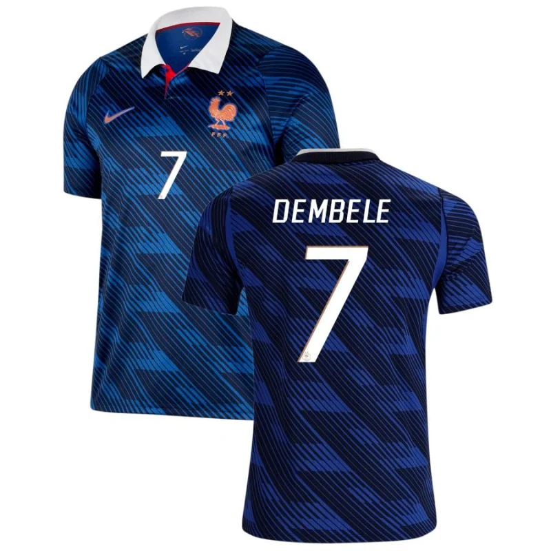 Maillot Equipe de France Domicile Coupe du Monde 2026 Dembele (1)