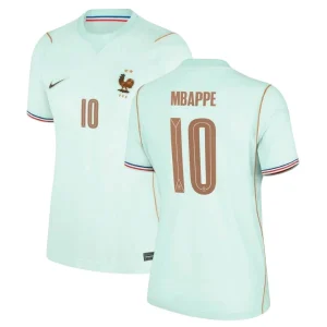 Maillot Equipe de France Femme Vert Coupe du Monde 2026 Mbappe (1)