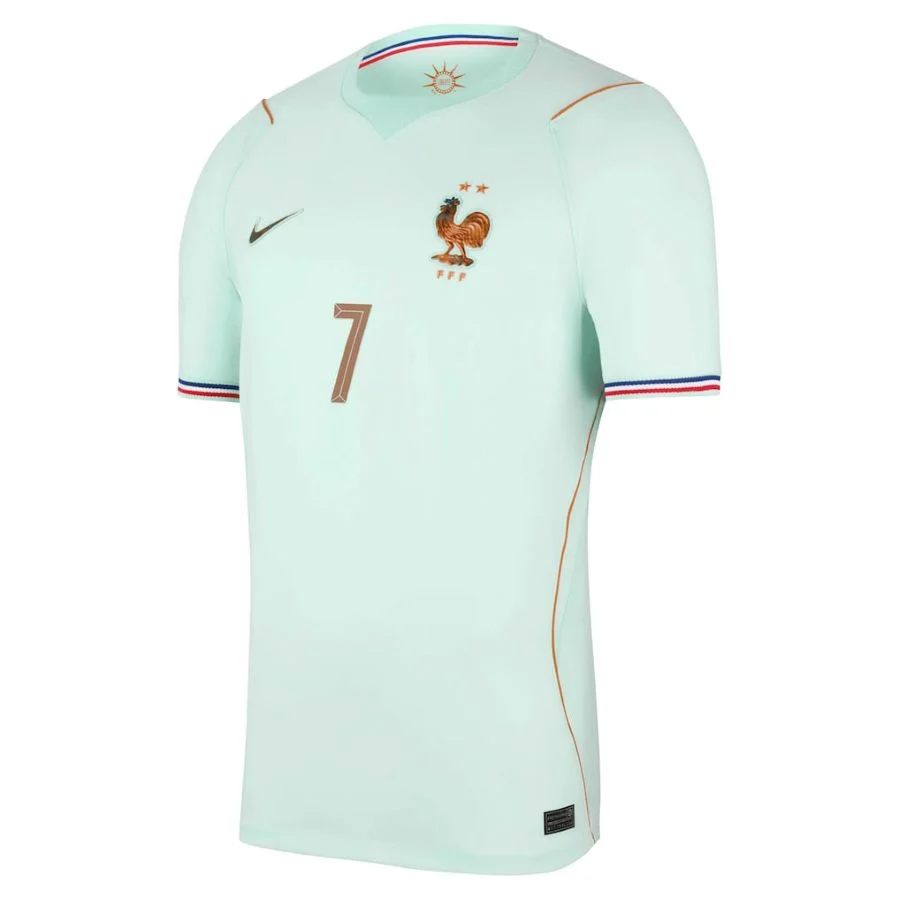 Maillot Equipe de France Vert Coupe du Monde 2026 Dembele (3)