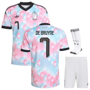 Maillot Kit Enfant Belgique Exterieur 2026 2027 De Bruyne