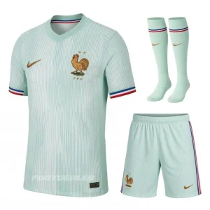 Maillot Kit Enfant Equipe de France Vert Coupe du Monde 2026