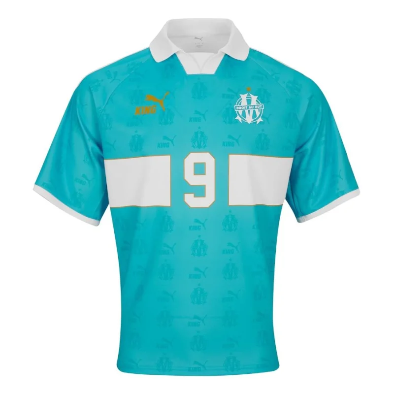 Maillot Rétro King OM Bleu (1)