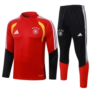 Survetement Allemagne Training 2026 2027 Rouge Noir