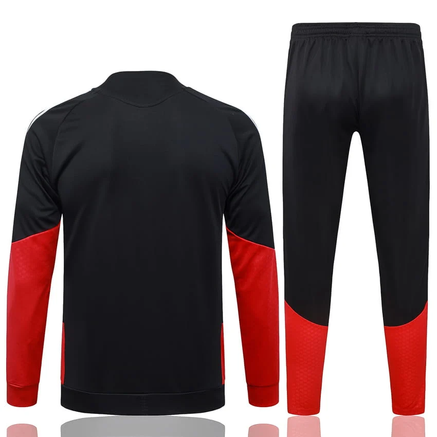 Survetement Allemagne Veste 2026 2027 Noir Rouge
