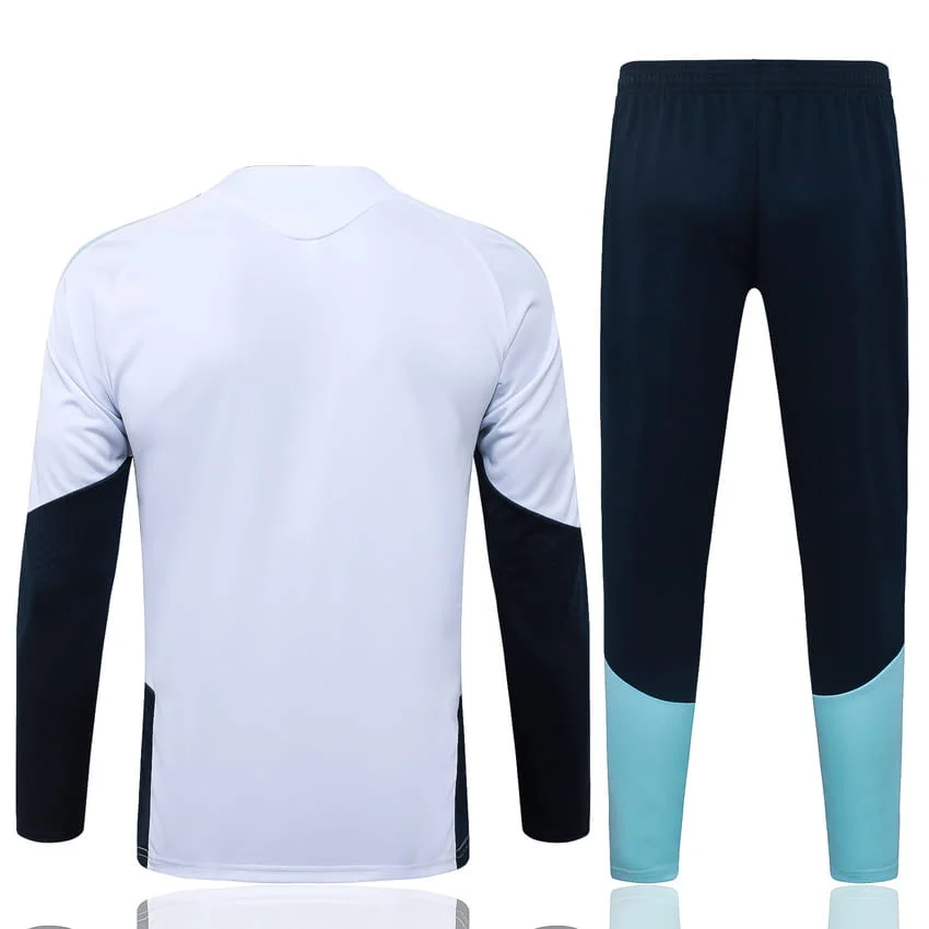Survetement Argentine Training 2026 2027 Blanc Bleu
