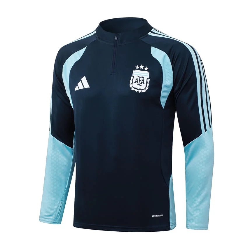 Survetement Argentine Training 2026 2027 Bleu Sombre