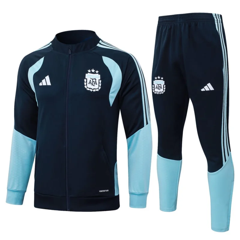 Survetement Argentine Veste 2026 2027 Bleu Sombre