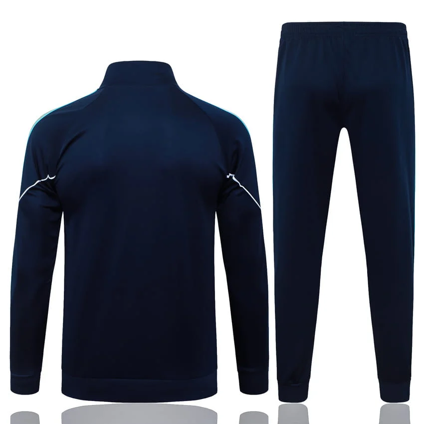 Survetement OM Veste 2025 2026 Bleu